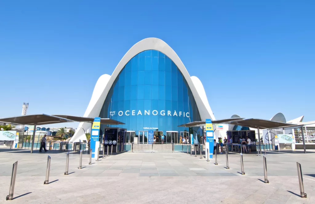 Oceanografic aquarium Valencia