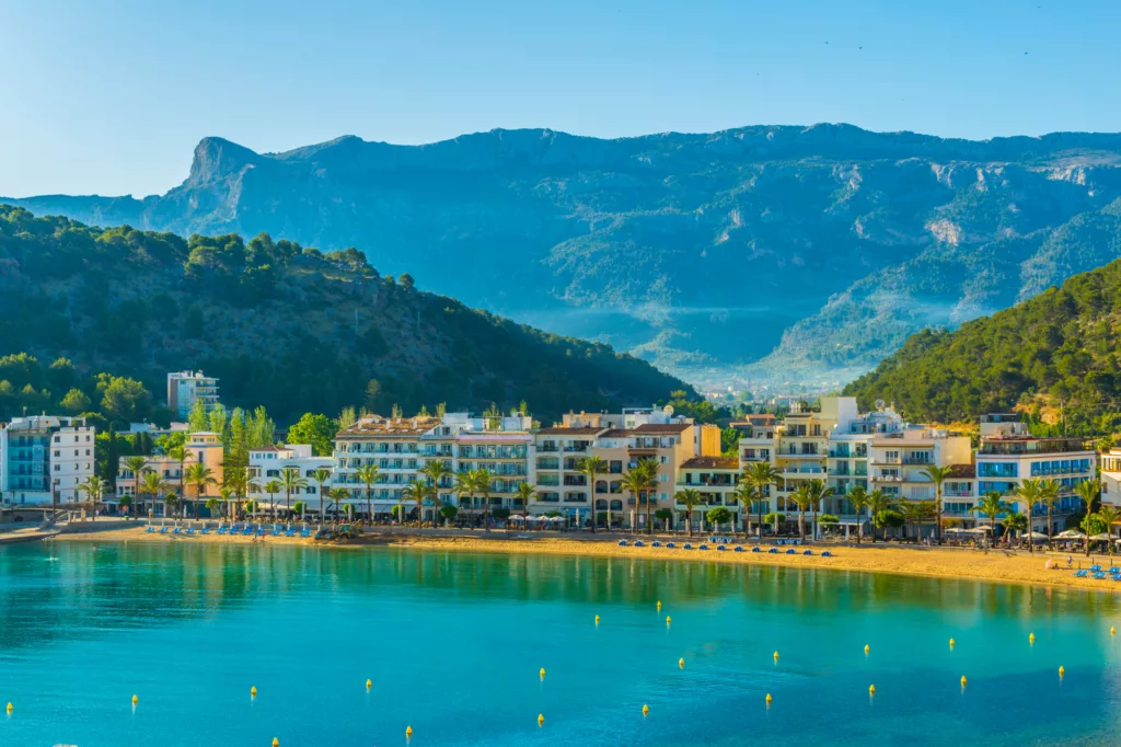 Port de Soller at Mallorca, Spain