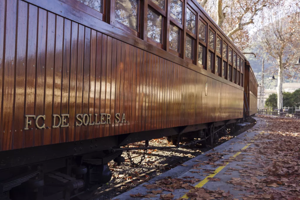 Railway wagon in Soller
