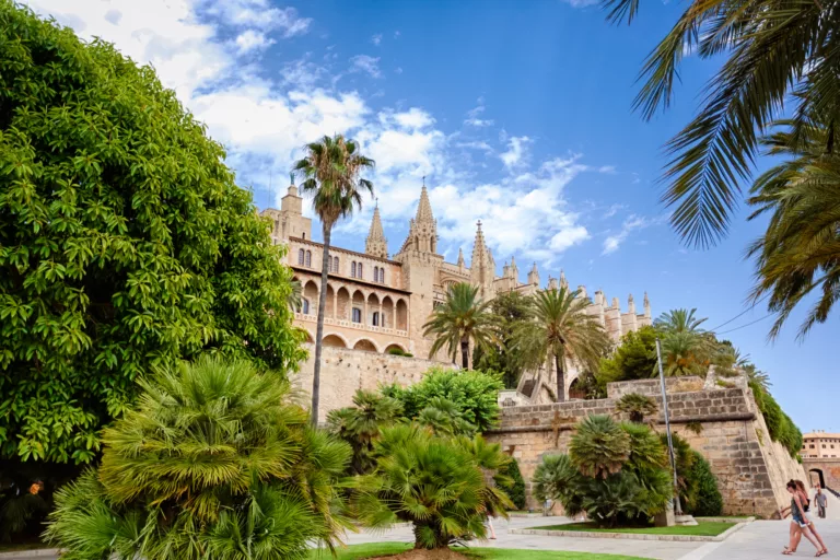 La seu Cathedral and Almudaina in Palma de Mallorca