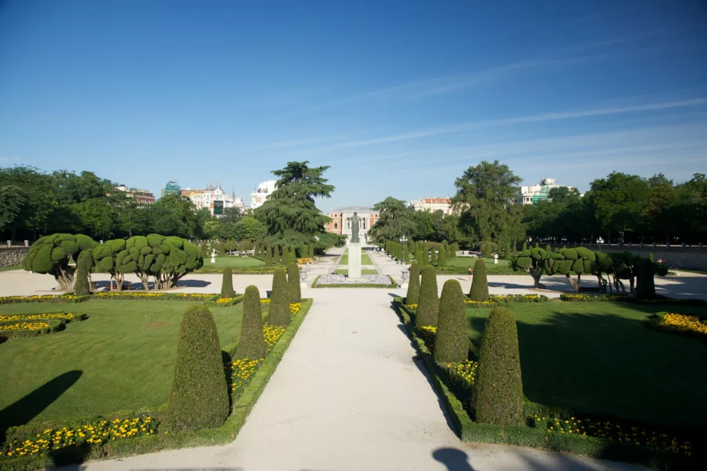 Retiro Park in Madrid