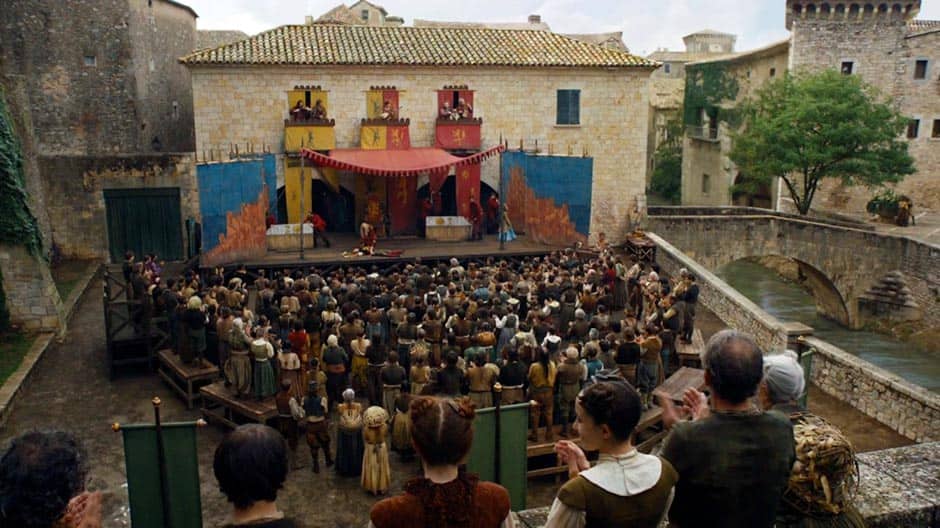 GoT - The Theatre of Braavos - Plaça dels Jurats Girona