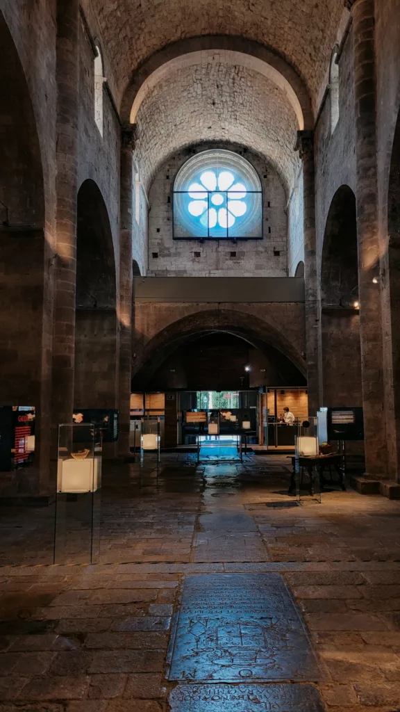 Inside Archeology Catalonia Museum