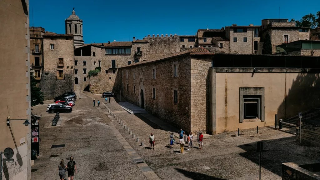 Parking place Girona Old Town