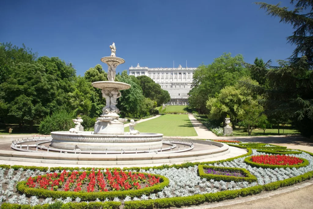 Royal palace at Madrid