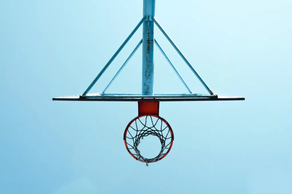 street basketball hoop