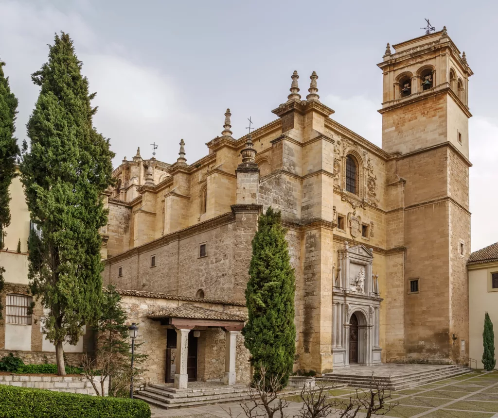 Monasterio de San Jeronimo, Granada in January