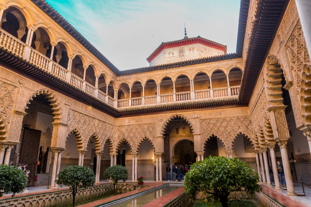 Alhambra Palace in December