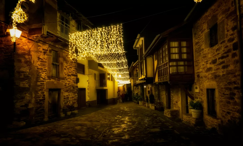December in a Spanish village