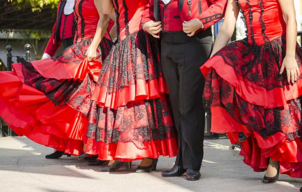 Fandango traditional Andalusian dance