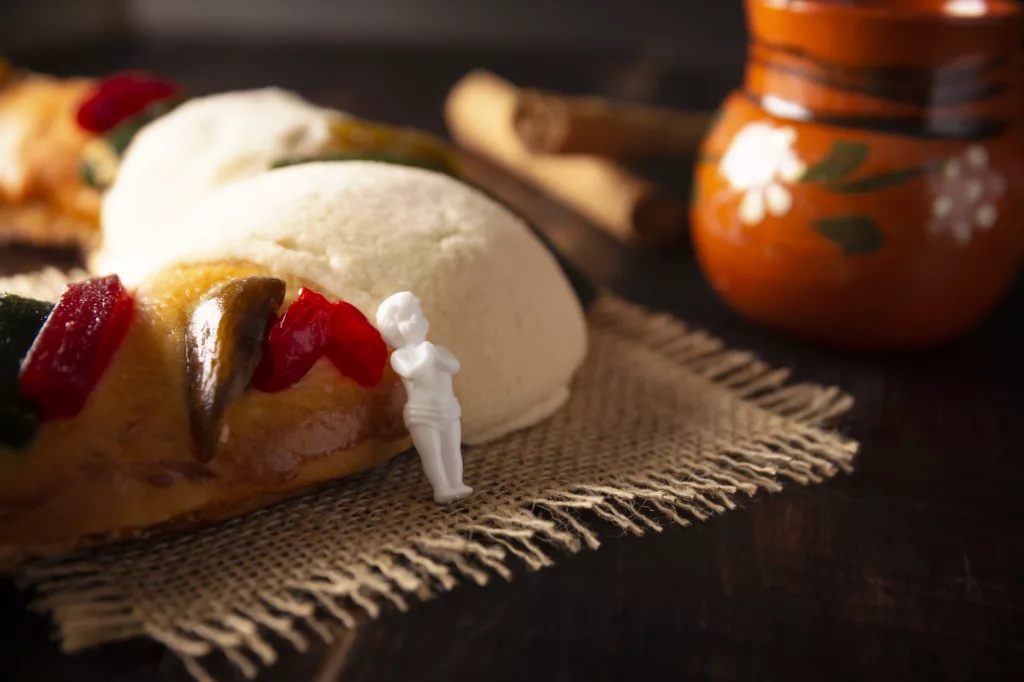 Roscón de Reyes (Spanish Kings' Cake), in January Spain