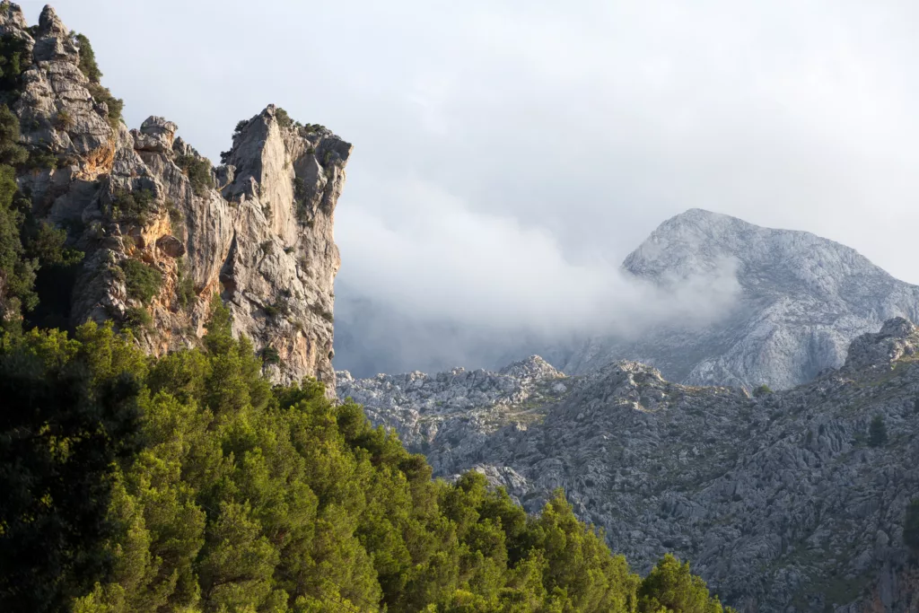 Serra de Tramuntana - mountains on Mallorca, Spain