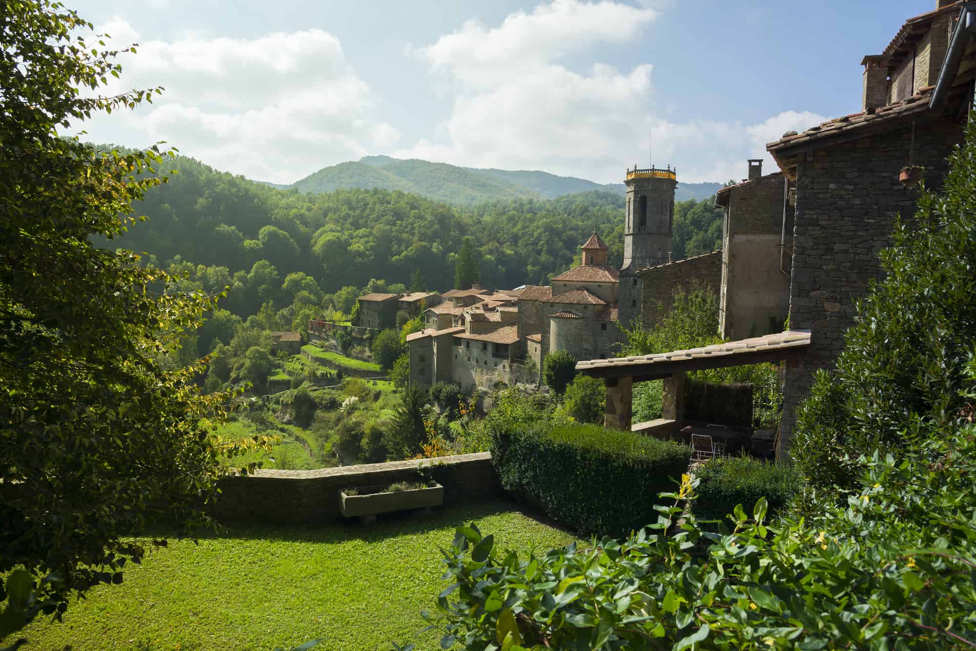 Medieval catalan village -  Rupit i Pruit, Catalonia