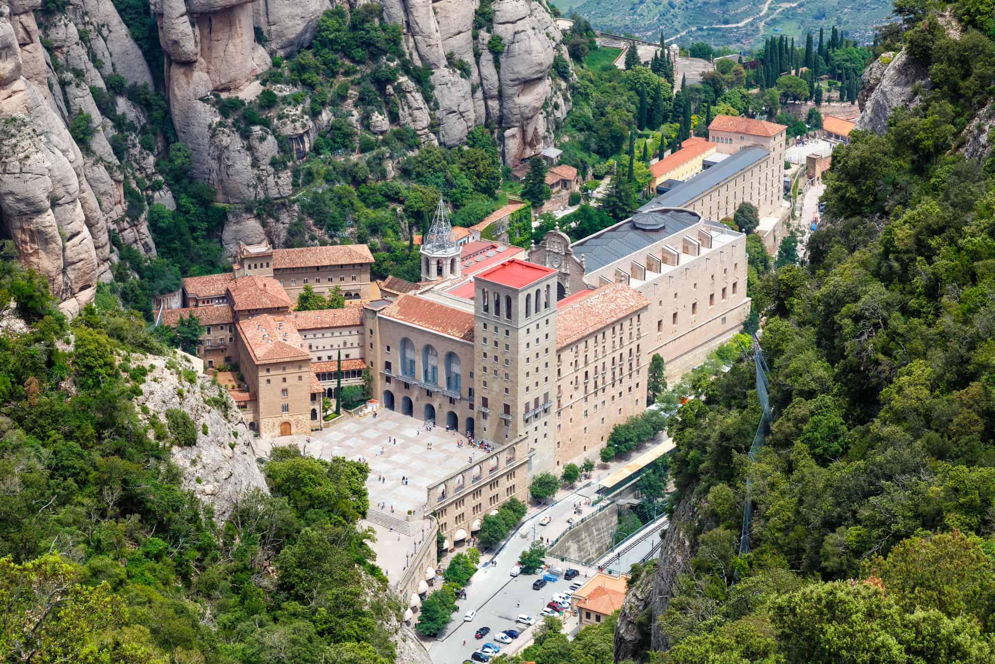 Montserrat Abbey Monastery Barcelona Spain travel traveling travelling 