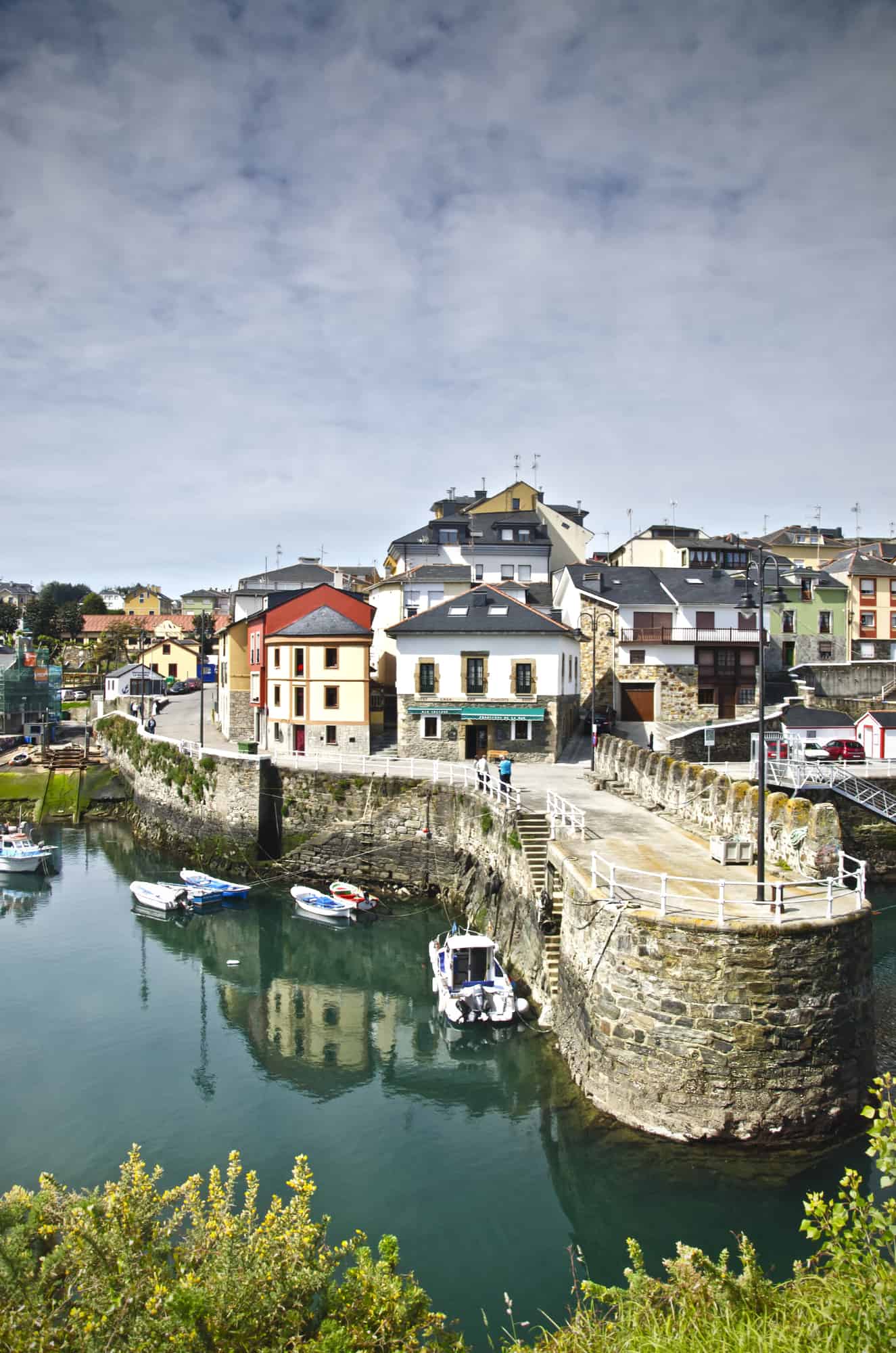 coastal town of Puertovega - Asturias (Spain)