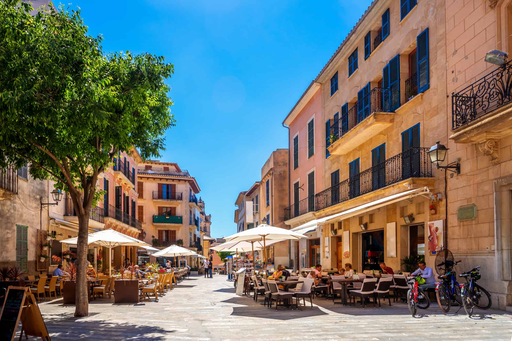 Historical city of Alcudia, Mallorca 