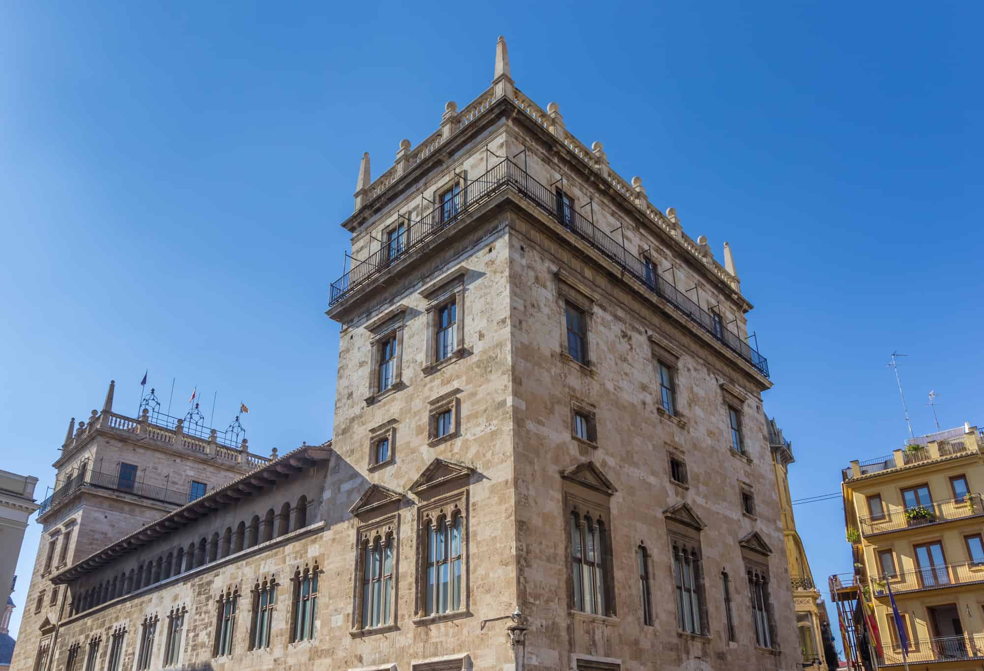 Palace of the generalitat in Valencia